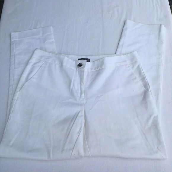 Vince Camuto White Denim Straight Leg Jeans 4 - Picture 4 of 4